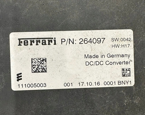 FERRARI VOLTAGE REGULATOR MODULE CONTROLLER