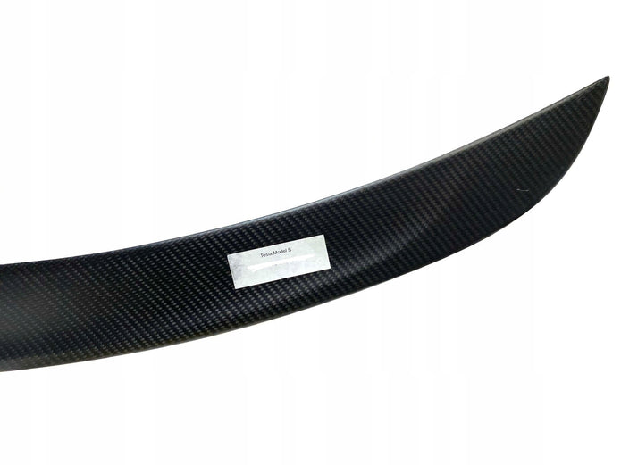 TESLA MODEL S CARBON TAILGATE SPOILER