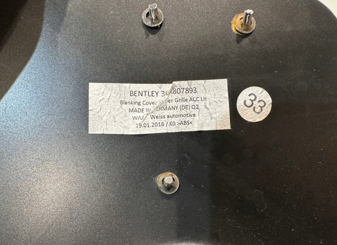 BENTLEY BENTAYGA SIDE GRILL