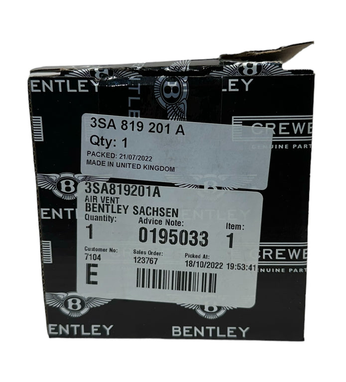 BENTLEY AIR VENT COVER