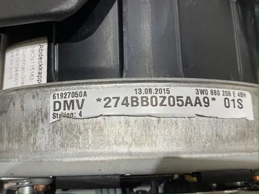 BENTLEY CONTINENTAL GT GTC FLYING AIRBAG