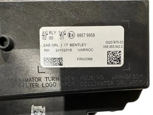 BENTLEY FLYING SPUR TURN SIGNAL