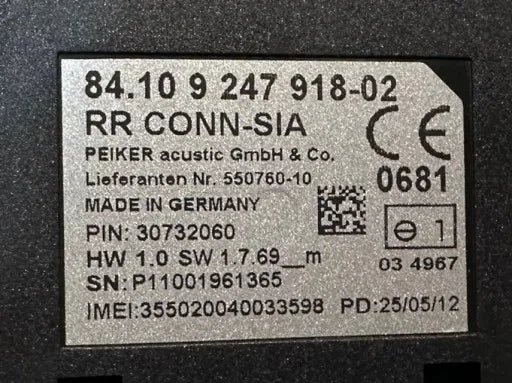 ROLLS ROYCE GHOST RR4 SNAP IN ADAPTER