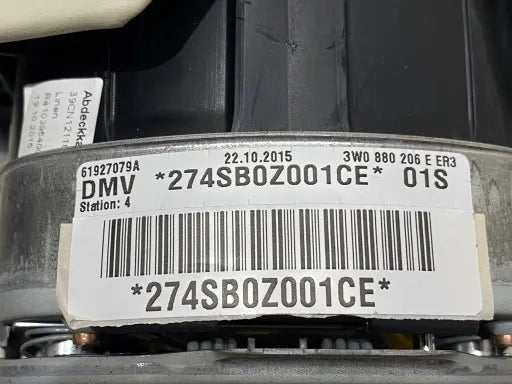 BENTLEY CONTINENTAL GT GTC FLYING AIRBAG