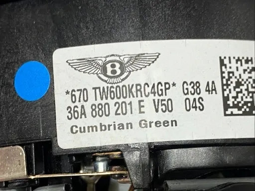 BENTLEY BENTAYGA CONTIN AIRBAG CUMBRIAN