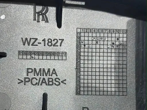 ROLLS CULLINAN PHANTOM CONTROL PANEL