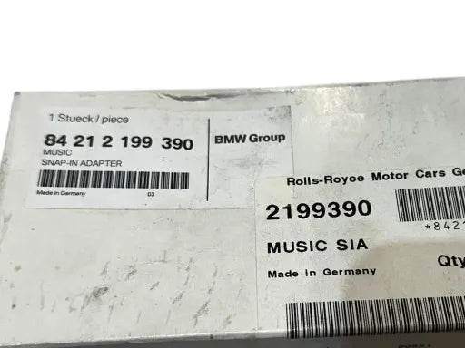 ROLLS ROYCE GHOST RR4 SNAP IN ADAPTER MUSIC