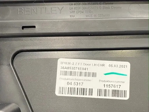 BENTLEY BENTAYGA DOOR TRIM COVER