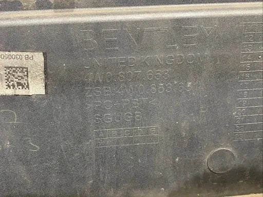 BENTLEY FLYING SPUR GRILL COVER