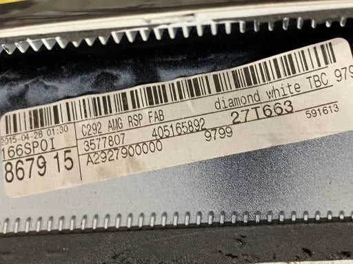 MERCEDES BENZ GLE TAILGATE SPOILER