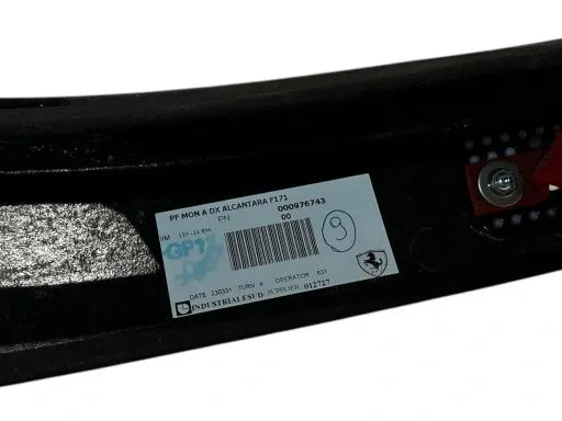 FERRARI 296 GTB PILLAR COVER PANEL