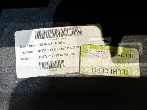 BENTLEY NEW GT FRONT SPOILER LIP BUMPER