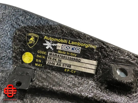 LAMBORGHINI AVENTADOR CARBON BONNET COVER LH