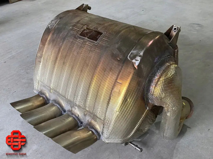LAMBORGHINI AVENTADOR EXHAUST SILENCER MUFFLER