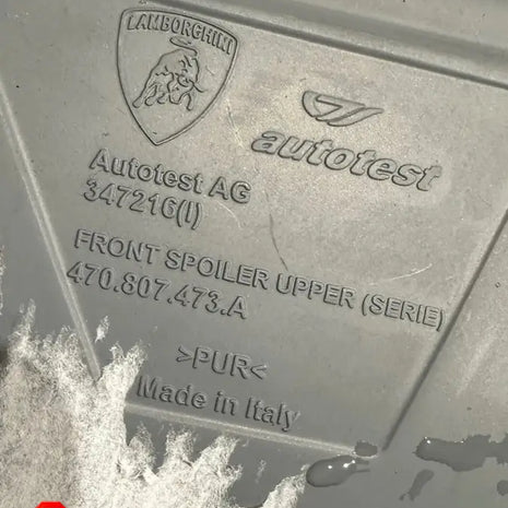 LAMBORGHINI AVENTADOR FRONT SPOILER