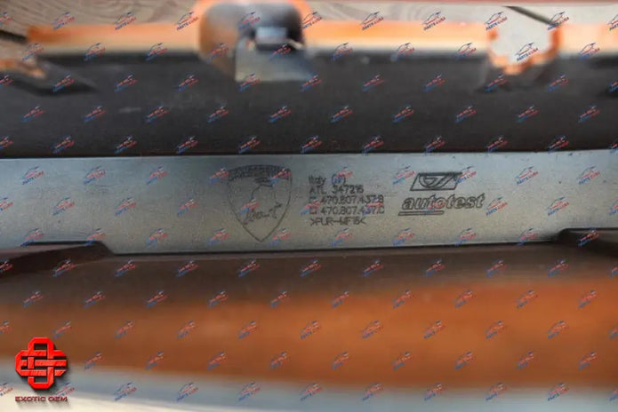 LAMBORGHINI AVENTADOR LP700 FRONT BUMPER ORANGE