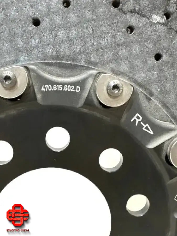 LAMBORGHINI AVENTADOR LP700 REAR BRAKE DISC