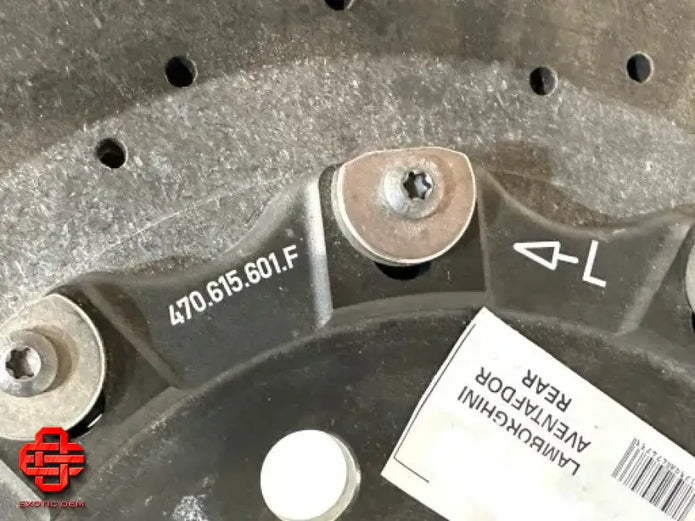 LAMBORGHINI AVENTADOR LP700 SV REAR BRAKE DISC