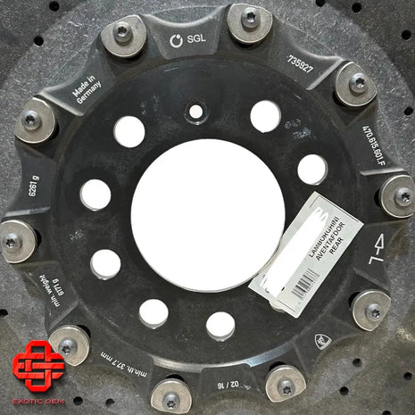 LAMBORGHINI AVENTADOR LP700 SV REAR BRAKE DISC LH