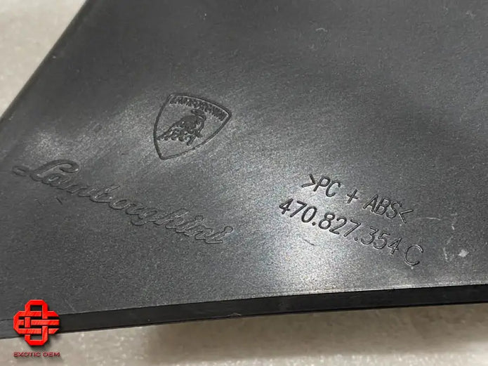 LAMBORGHINI AVENTADOR RH AIR INTAKE CONVEYOR