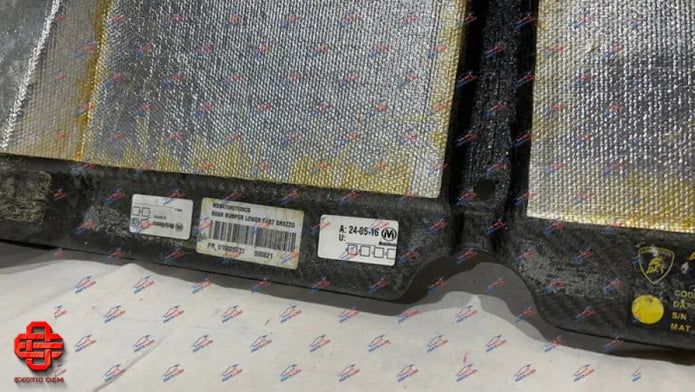 LAMBORGHINI AVENTADOR S REAR DIFFUSER CARBON FIBER