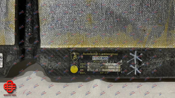 LAMBORGHINI AVENTADOR S REAR DIFFUSER CARBON FIBER