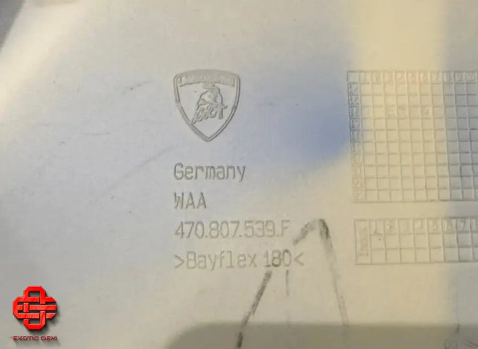 LAMBORGHINI AVENTADOR SV BUMPER COVER COVER PLATE BUMPER