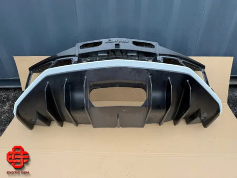 LAMBORGHINI AVENTADOR SV REAR BUMPER WITH DIFFUSER OEM