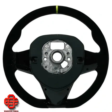 LAMBORGHINI AVENTADOR SVJ LEATHER STEERING WHEEL ALCANTARA