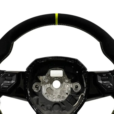 LAMBORGHINI AVENTADOR SVJ LEATHER STEERING WHEEL LEATHER STEERING WHEEL ALCANTARA