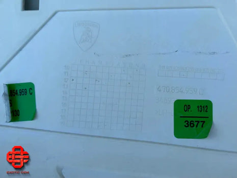 LAMBORGHINI AVENTADOR SVJ QUARTER PANEL LH