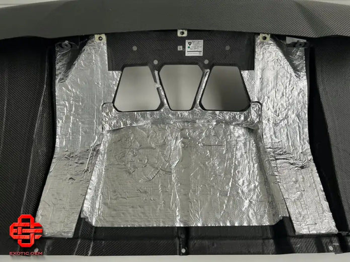 LAMBORGHINI AVENTADOR SVJ REAR DIFFUSER VISIBLE CARBON MATTE FINISH