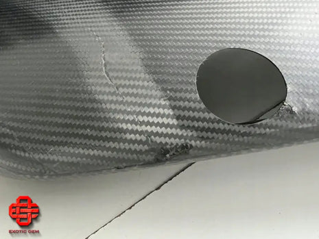 LAMBORGHINI AVENTADOR SVJ REAR DIFFUSER VISIBLE CARBON MATTE FINISH