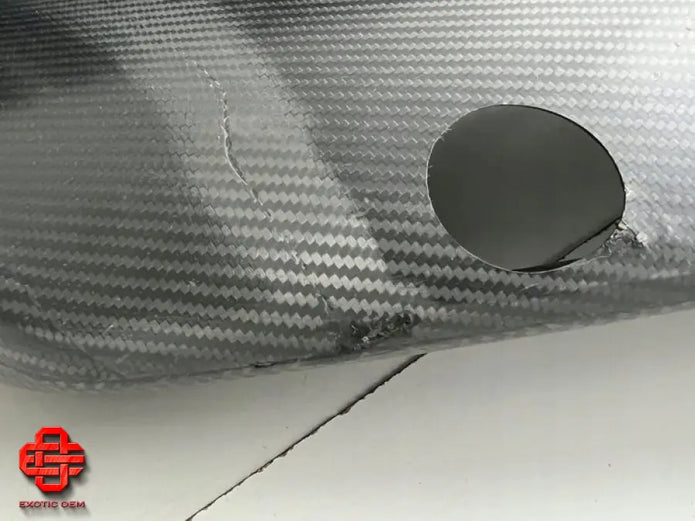 LAMBORGHINI AVENTADOR SVJ REAR DIFFUSER VISIBLE CARBON MATTE FINISH