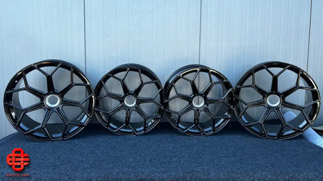 LAMBORGHINI AVENTADOR SVJ WHEEL GLOSSY BLACK OEM