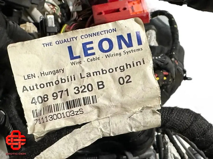 LAMBORGHINI GALLARDO WIRING HARNESS SET