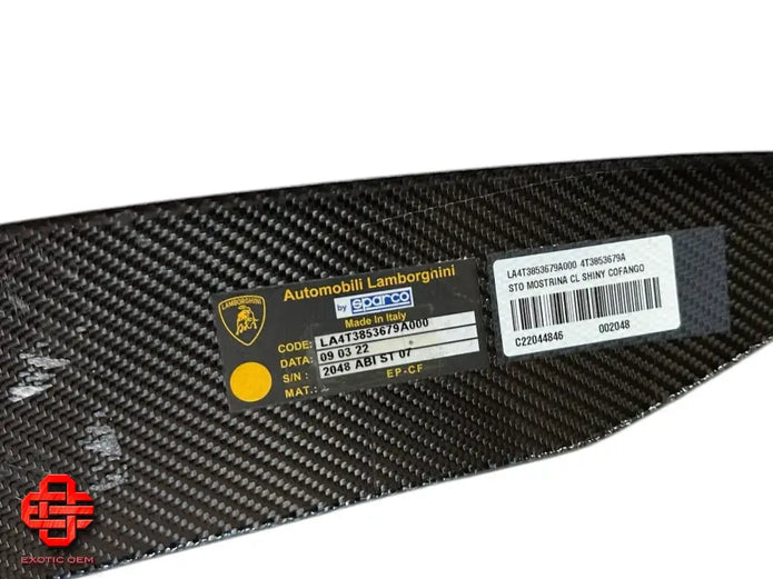 LAMBORGHINI HURACAN STO CARBON BONNET COVER