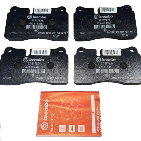 LAMBORGHINI HURACAN STO REAR BRAKE PAD KIT OF REAR BRAKE PADS