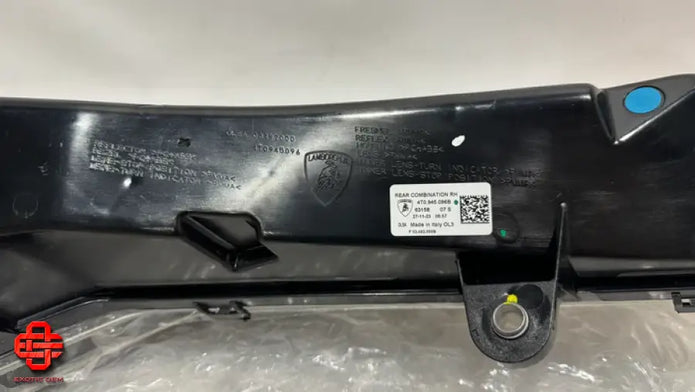LAMBORGHINI HURACAN TAIL LIGHT RH
