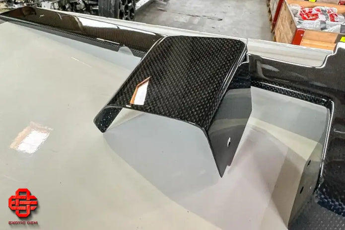 LAMBORGHINI MURCIELAGO CARBON FIBER ENGINE COVER