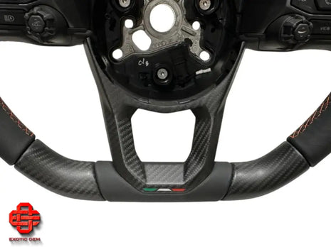 LAMBORGHINI REVUELTO CARBON LEATHER STEERING WHEEL