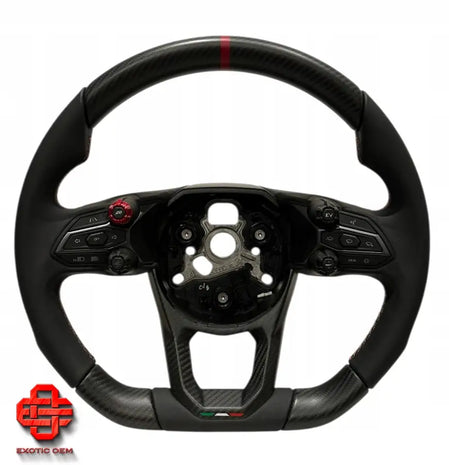 LAMBORGHINI REVUELTO CARBON STEERING WHEEL LEATHER STEERING WHEEL