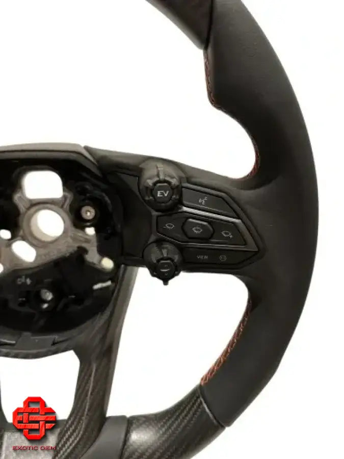 LAMBORGHINI REVUELTO CARBON STEERING WHEEL LEATHER STEERING WHEEL