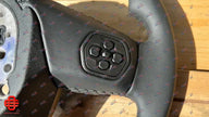 LAMBORGHINI REVUELTO STEERING WHEEL BLACK LEATHER WITH CARBON