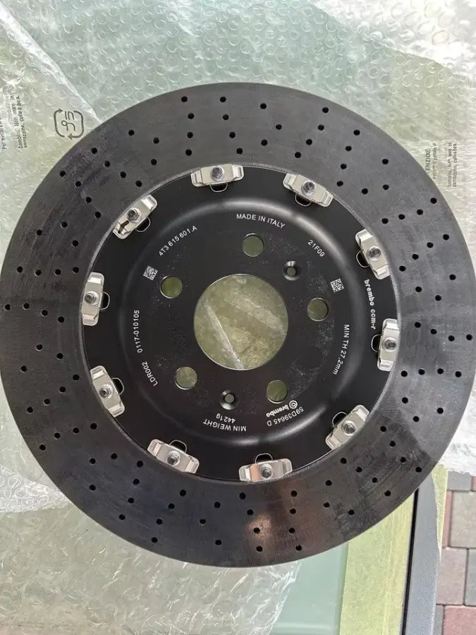 LAMBORGHINI STO BRAKE DISCS NEW / NEW BRAKEDISC SET