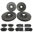 LAMBORGHINI URUS - BRAKE DISCS + BRAKE PADS SET NEW BRAKE KIT