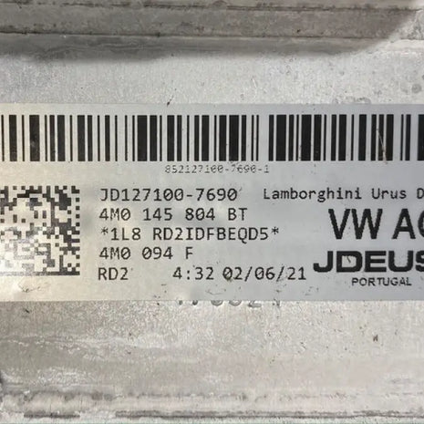 LAMBORGHINI URUS CHARGE AIR COOLER RH