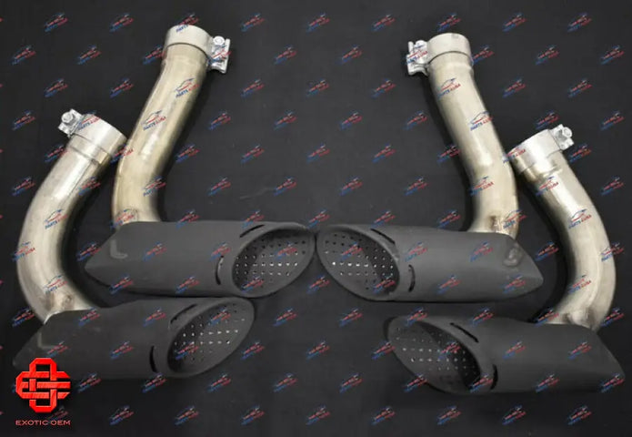 LAMBORGHINI URUS EXHAUST TIPS BLACK VERSION OEM