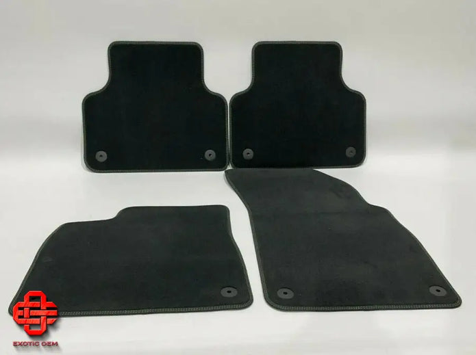 LAMBORGHINI URUS ORIGINAL VELOUR FUSSMATTEN SCHWARZ FLOOR MATS BLACK GREEN