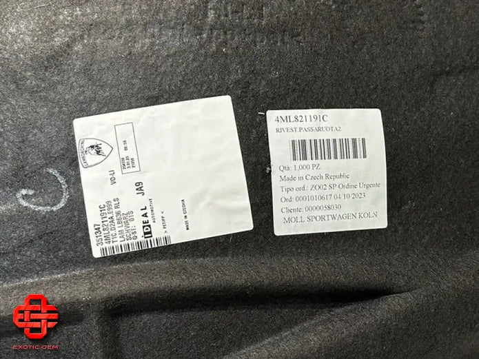 LAMBORGHINI URUS S PERFORMANTE WHEEL HOUSE COVER LH REAR